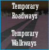 Balreagh: Walkway, sidewalk and roadway construction.