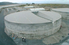 Tank cover manufacture from Balreagh
