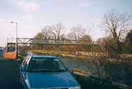 Pedestrian bridge at Maynooth, Co. Kildare