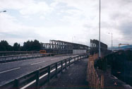 Two lane road bridge