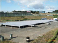 Platform floor for outdoor events from Balreagh
