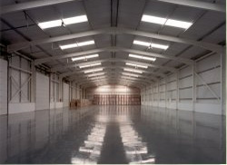 Balreagh: Warehouse, portable and temporary building construction.